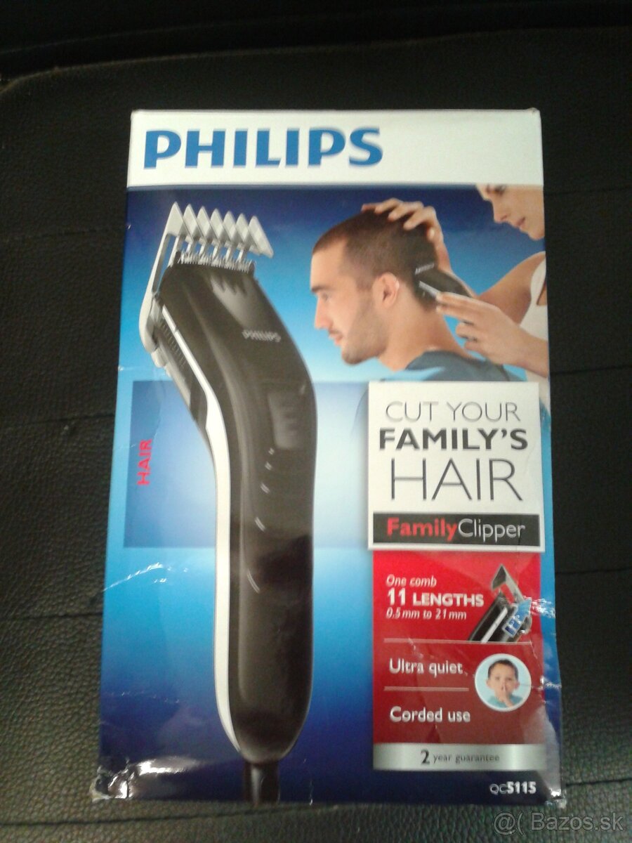 Zastrihávač vlasov Philips QC5115/ plne funkčné 9 eur