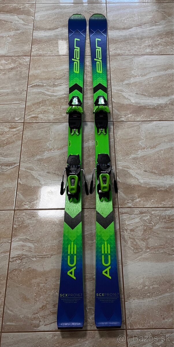 Lyže ELAN SCX PRO ACE 23 167cm s viazaním ELAN ELS 11