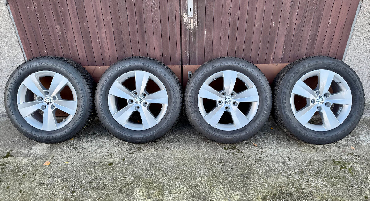 originální ALU kolesá škoda orion 5x112