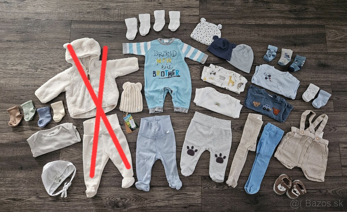 Oblečenie pre chlapčka 56