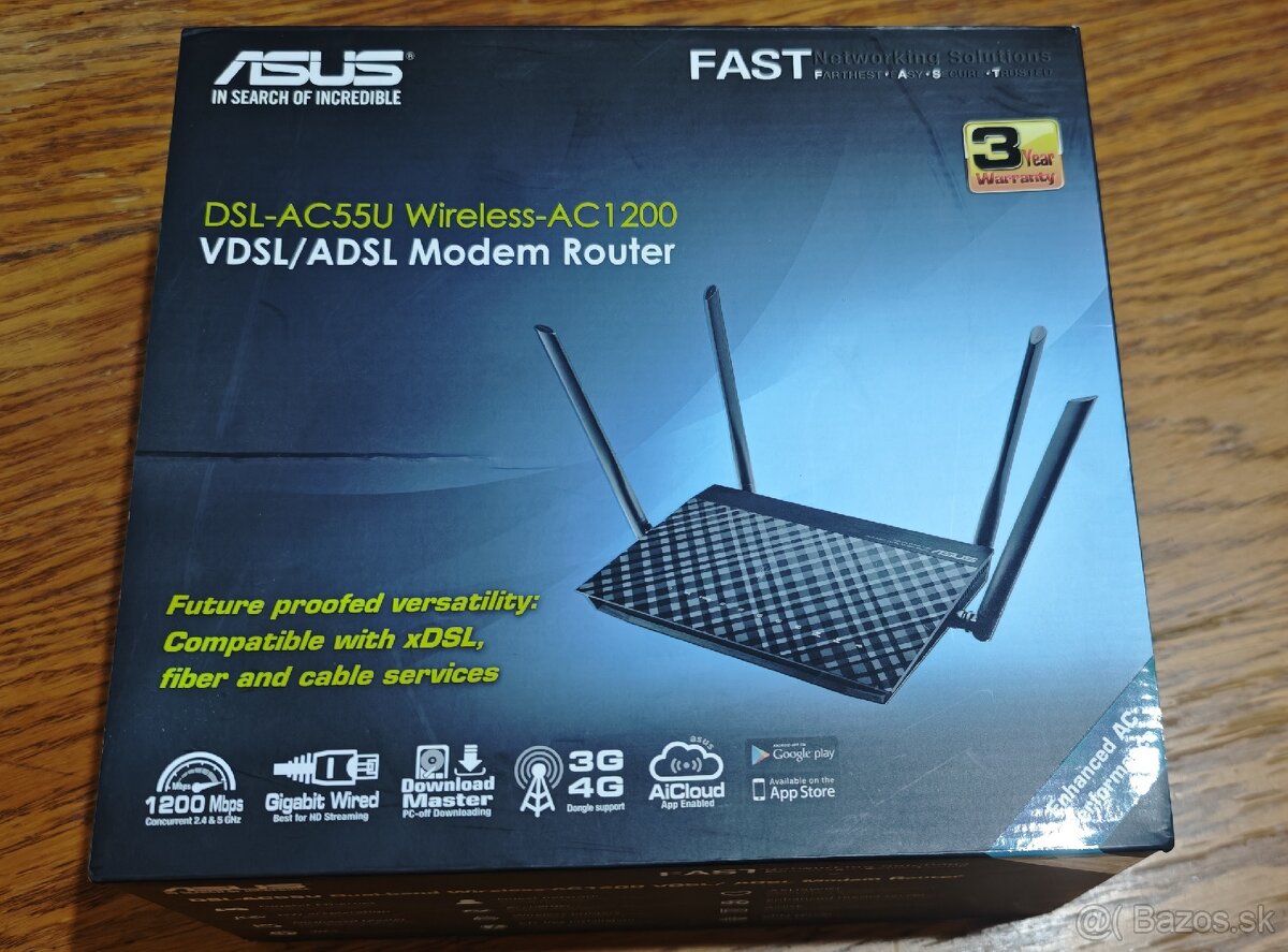 vdsl/ADSL router Asus DSL-AC55U