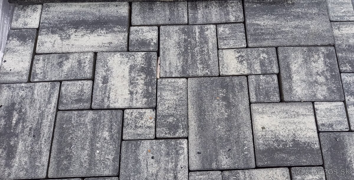 Zámková dlažba 150 m2 / 6 cm