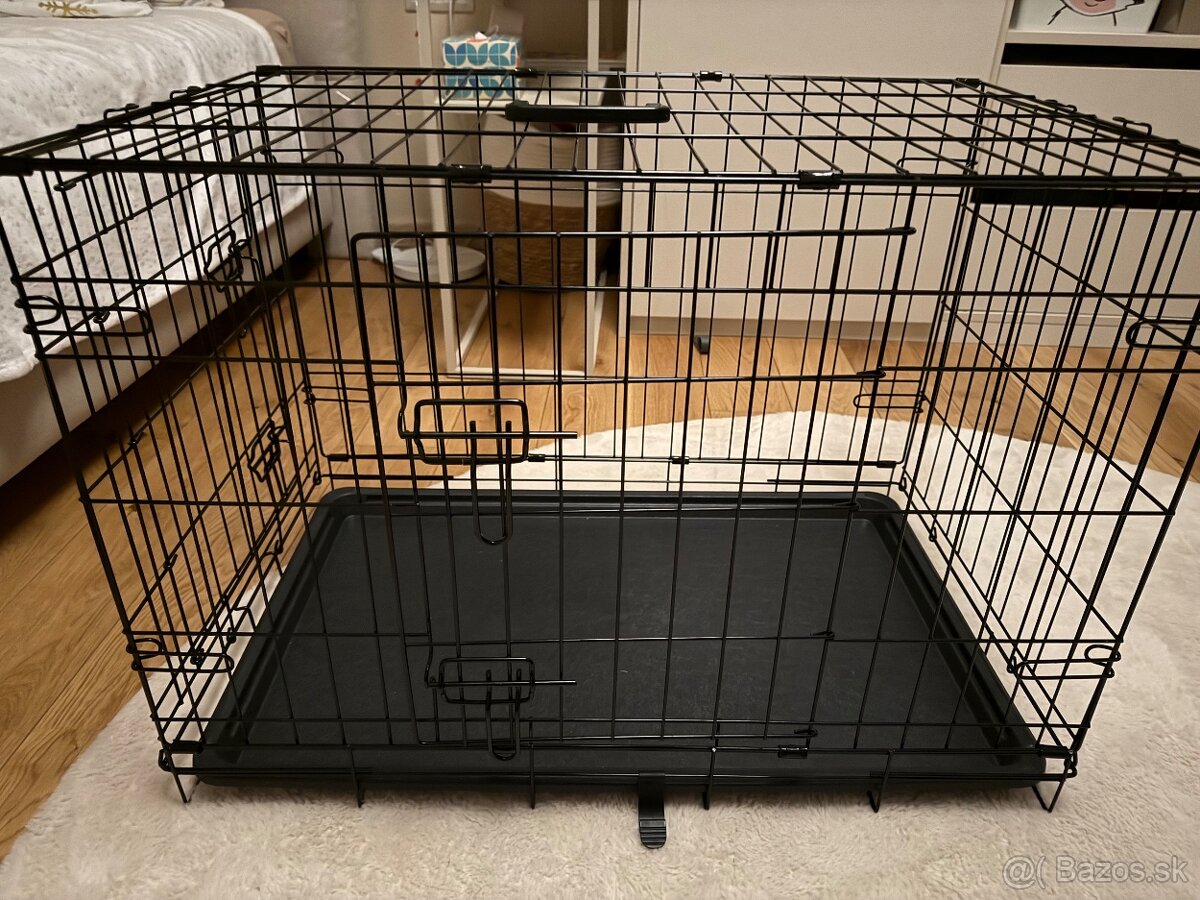 Interierová klietka pre psa