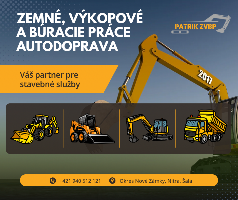 Zemne, výkopové, búracie prace