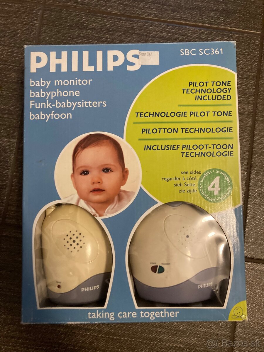 Philips baby monitor (SBC SC361)