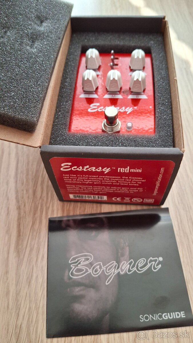 Bogner ectasy mini red