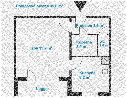 Výmena 1-izbového bytu za 2-izbový