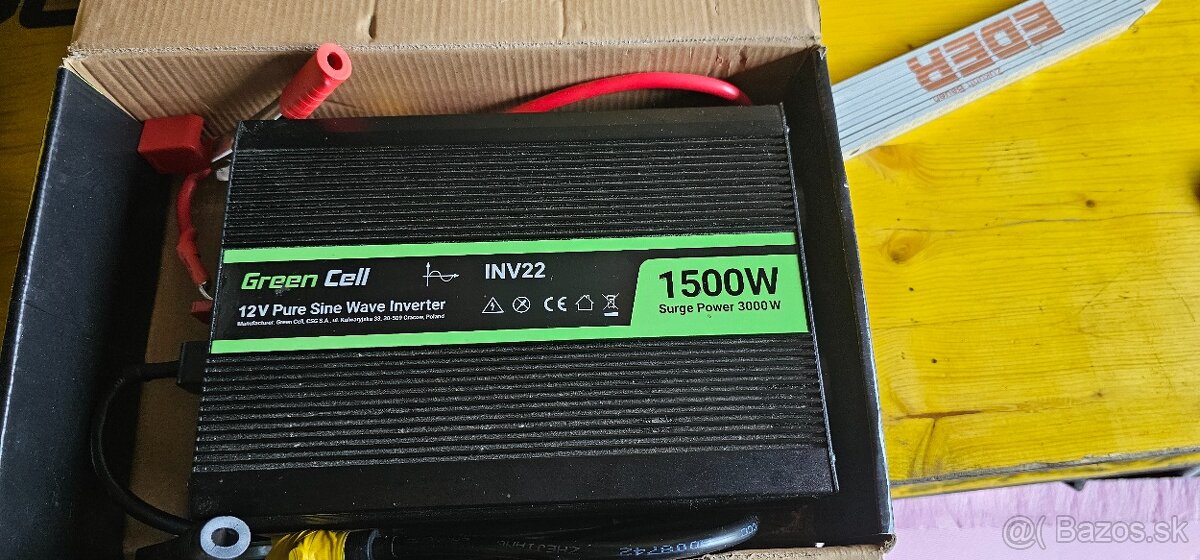 Menič napätia Green cell 1500w
