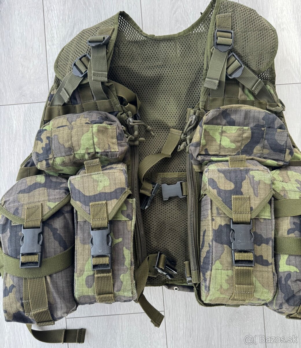 Taktická vesta (SA 58) Výsadkár TL 98, rarita v top stave