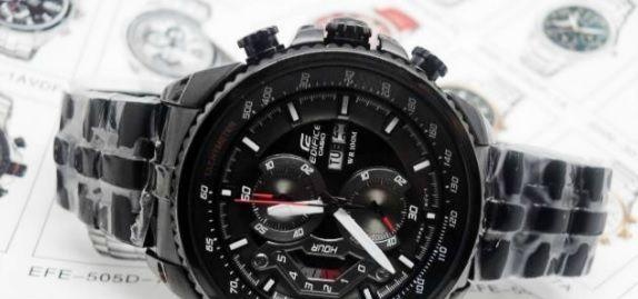 Pánske hodinky casio edifice ef 558 bk-7av