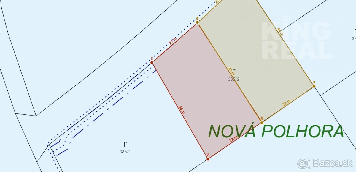 NA PREDAJ STAVEBNÝ POZEMOK 881 m2 - NOVÁ POLHORA