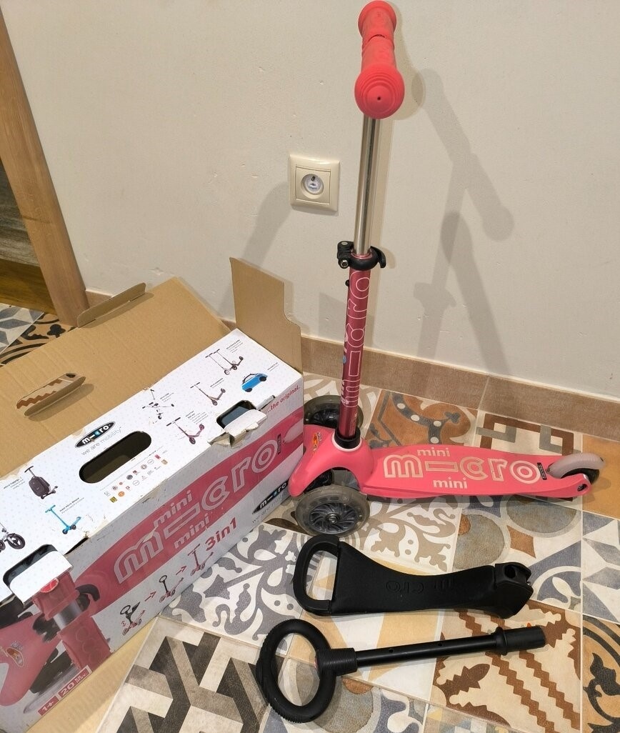 Kolobežka Mini Micro Deluxe 3 in1