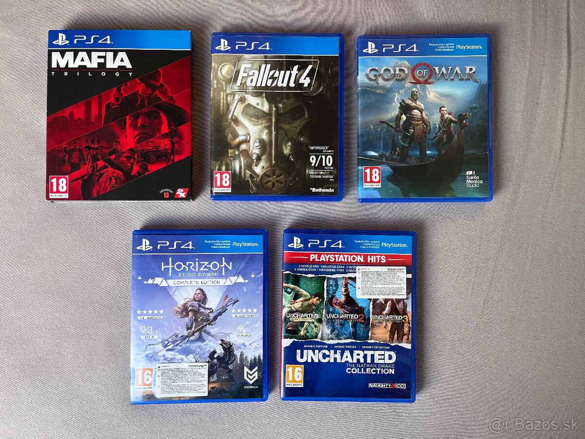 Hry na PS4, PS5