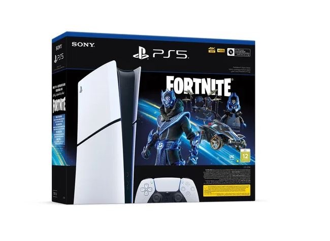 Playstation 5 slim, FORTNITE, digitalna verz; 17 mes.zaruka