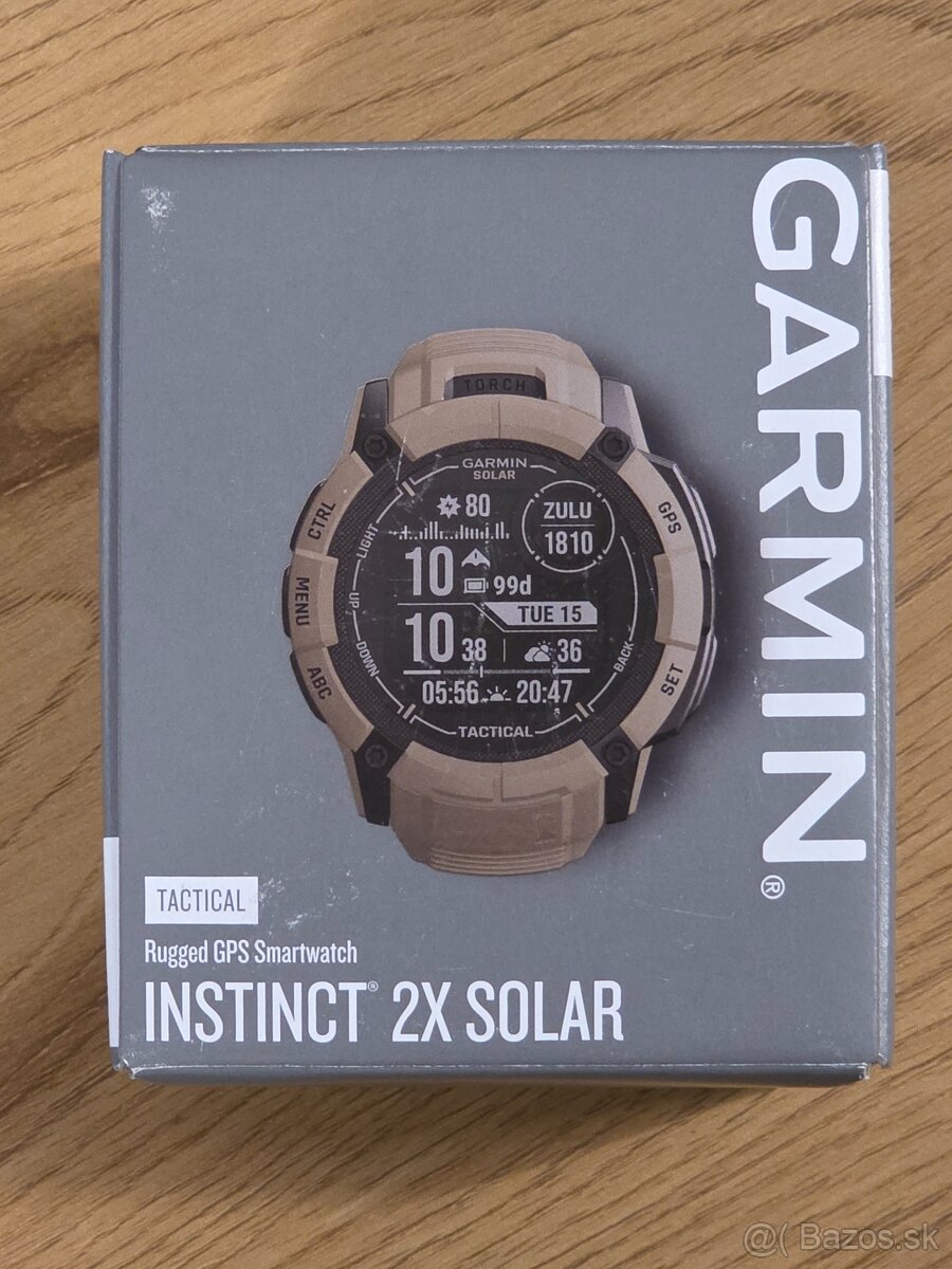 Predám hodinky Garmin Instinct 2x Solar Tactical