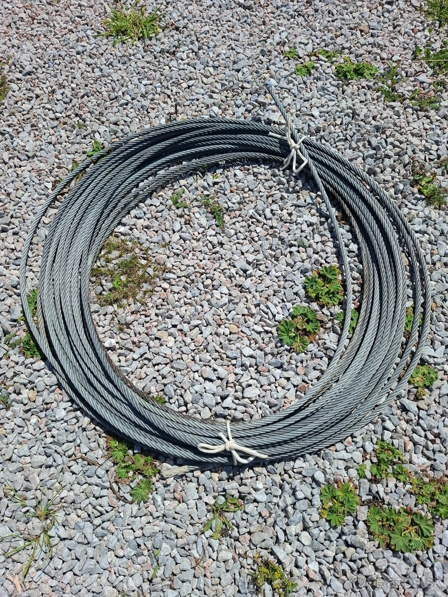 Ocelove lano hrubka 10mm