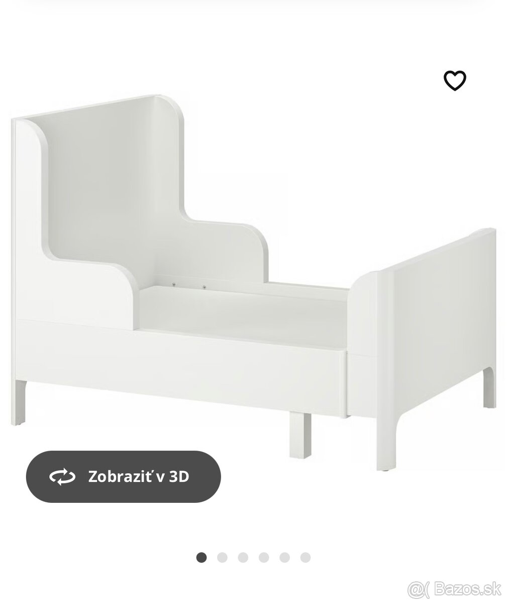 Detska rastúca posteľ BUSUNGE - Ikea