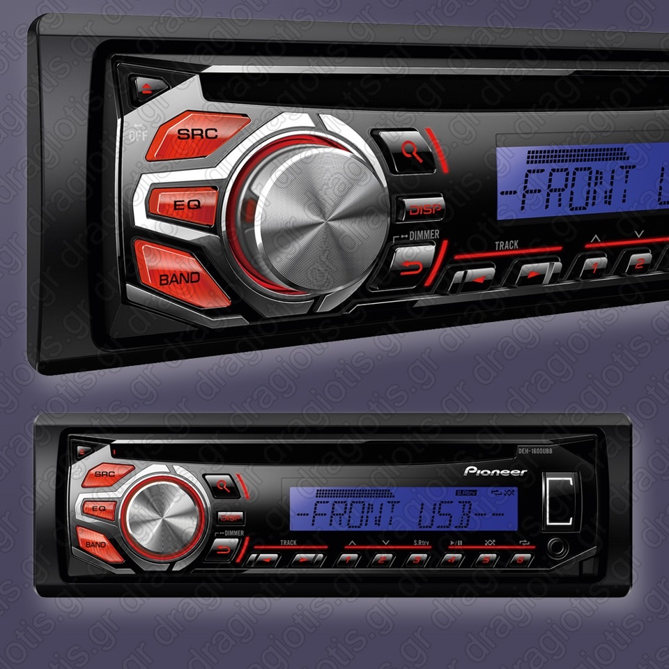 Predám autorádio Pioneer DEH-1600 UBB s predným USB vstupom
