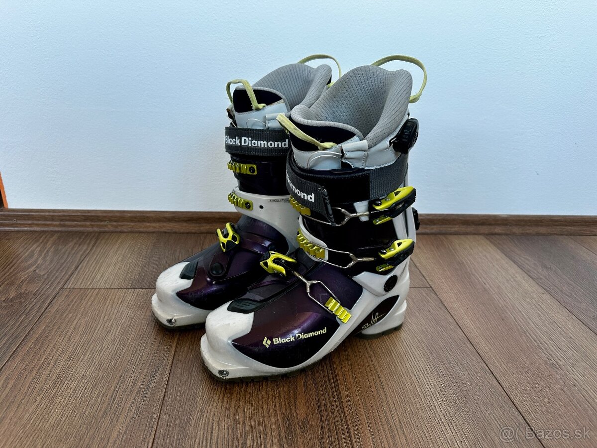 Black Diamond Swift Skialp Lyžiarky, MP 25.5, Skelet 290