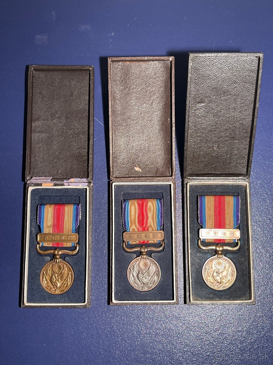 Japonské vyznamenania za boj proti čine