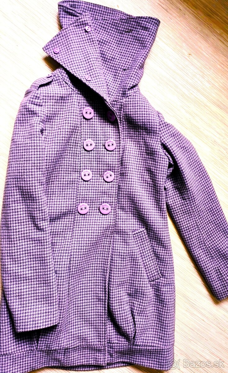 ZNAČKOVÝ TAKMER NOVÝ DÁMSKY  ZIMNY KABÁT č.S