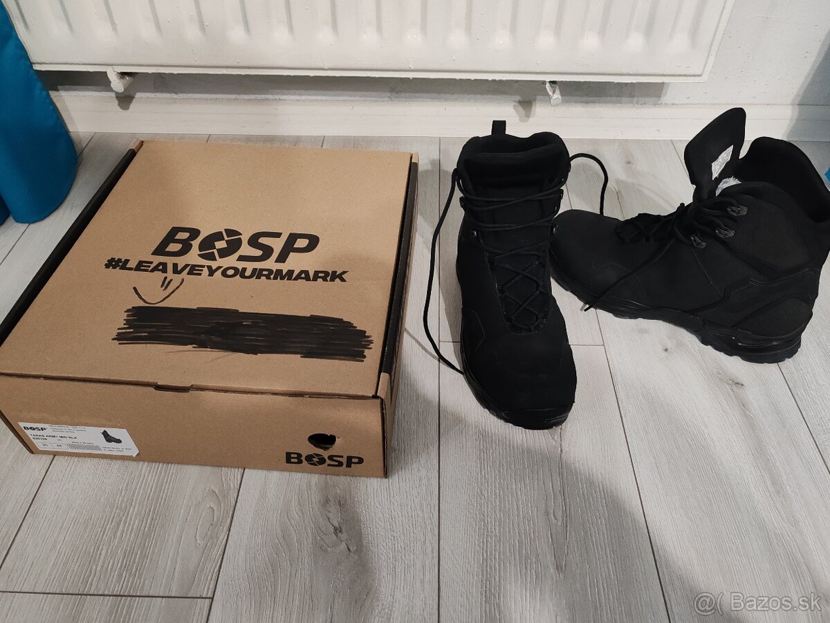 Pracovná (Policajná) obuv TARAS ARMY MID BLK