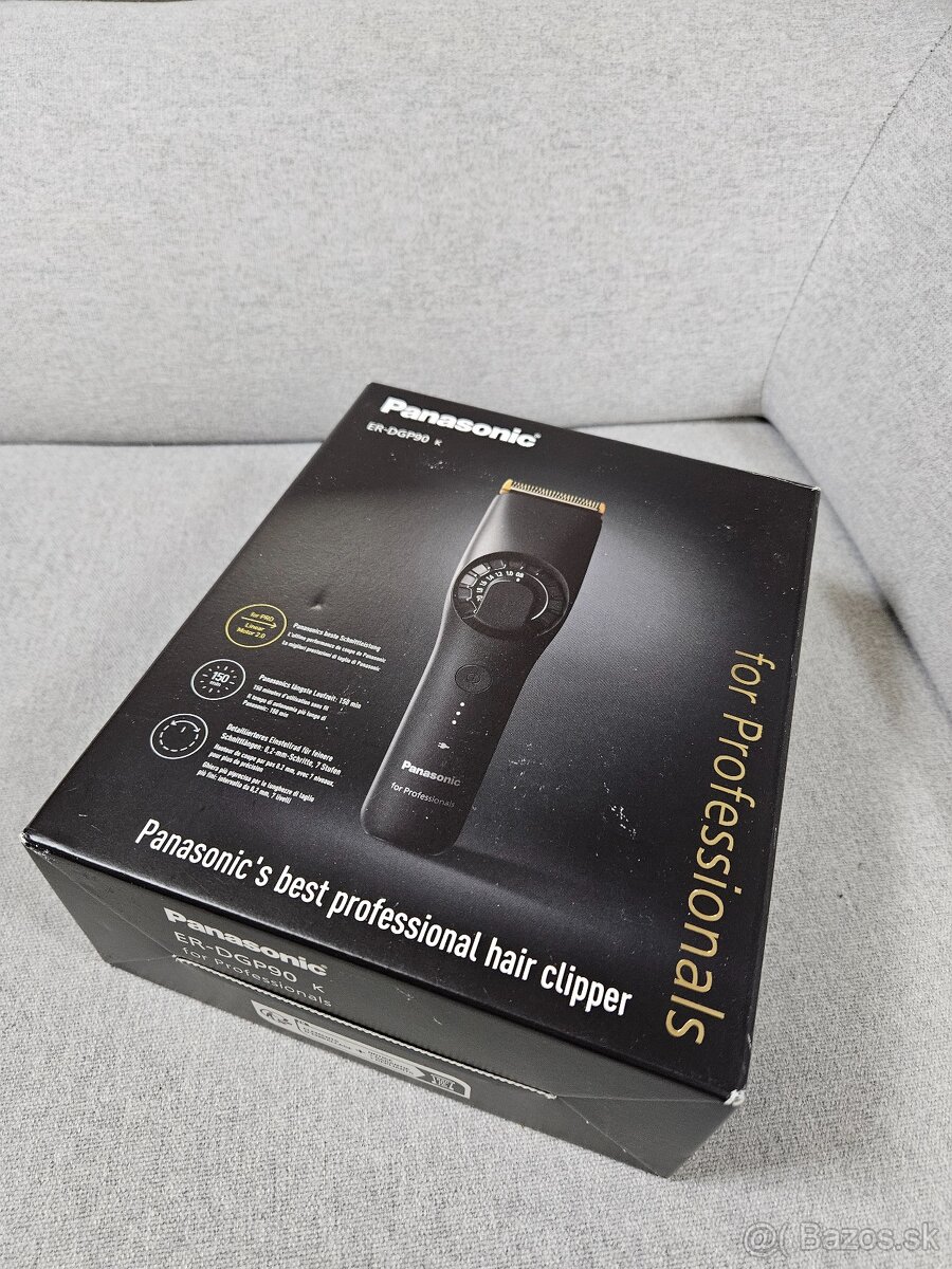 Panasonic ER-DGP90-K – profesionálny zastrihávač vlasov