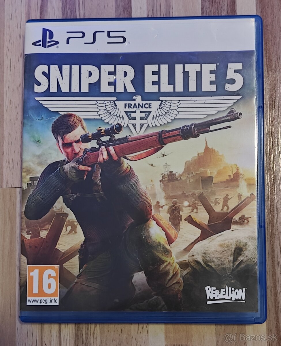 Predám hru na PS5 Sniper Elite 5