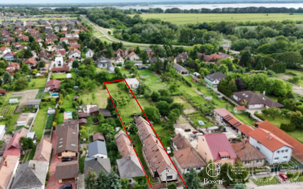 BOSEN | 3 izbový rodinný dom s pozemkom 1400 m2, Kalinkovo