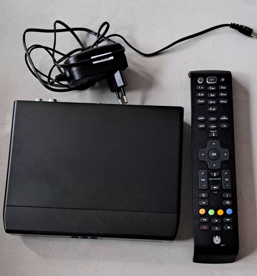 Tv prijímač router UPC