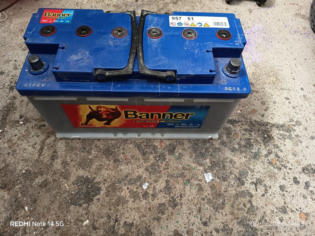 Trakčná batéria Banner 12V 100Ah
