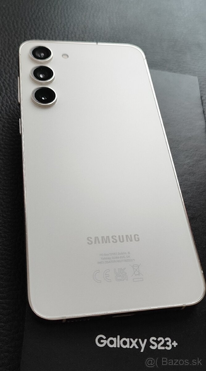 Samsung galaxy S23 plus 256gb/8gb cream ..TOP..
