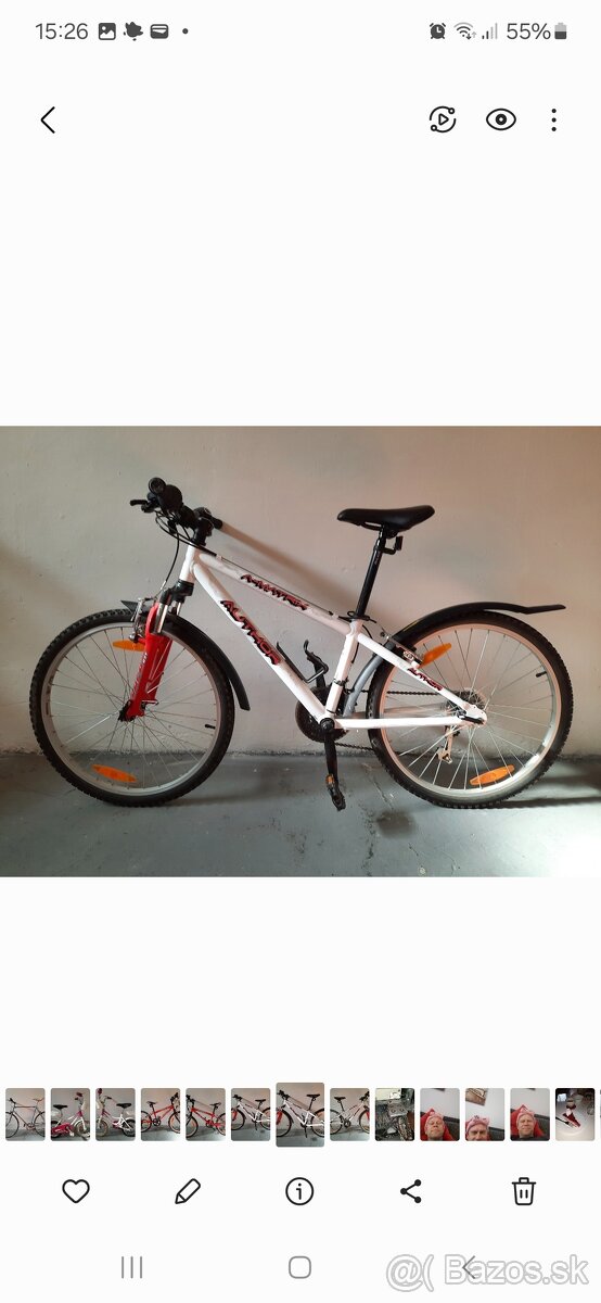 Detsky bicykel Author Matrix 24