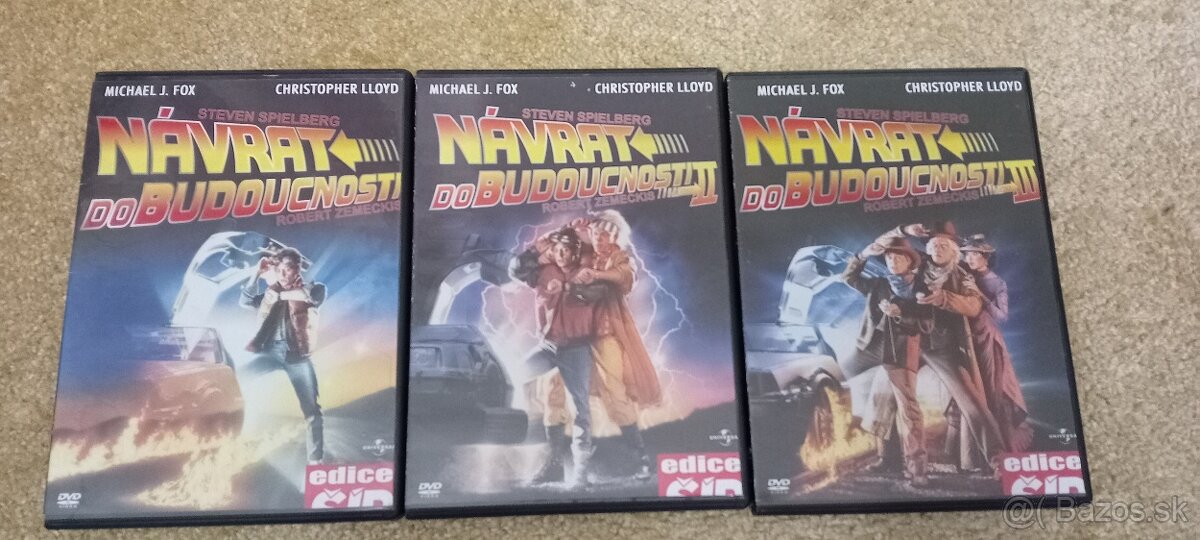 Dvd Návrat do budúcnosti, Saw , Bad boys