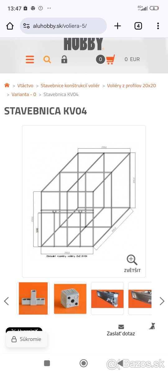 Predám voliery