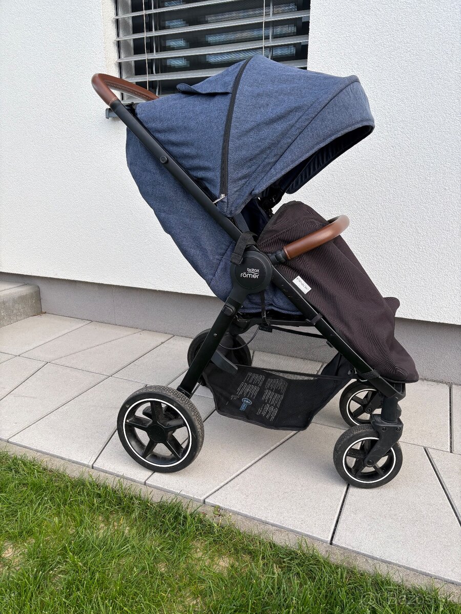 Britax Romer B-Agile R, tmavomodra riflovina farba