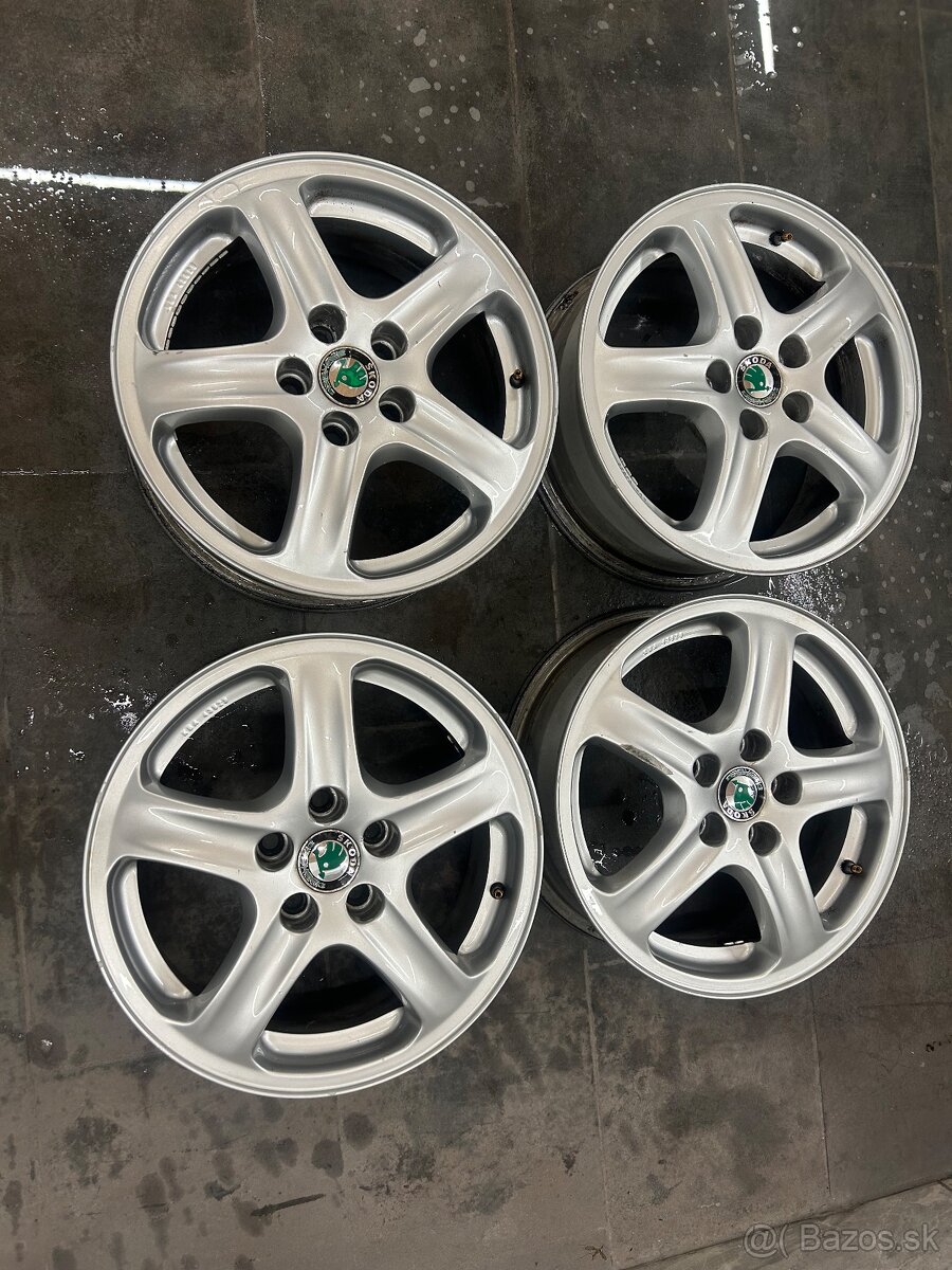 ALU DISKY ŠKODA 5x100 R15