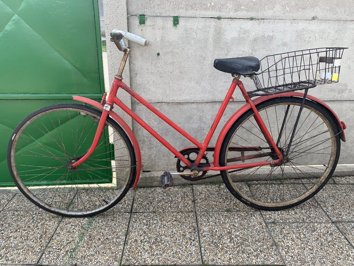 Dámsky Červený Bicykel