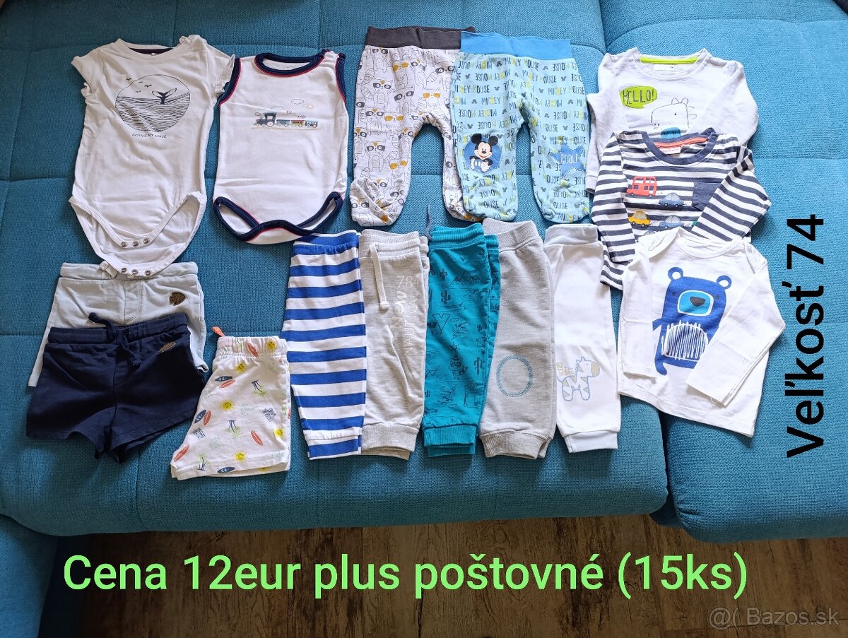 Balík oblečenia 74 (15ks)
