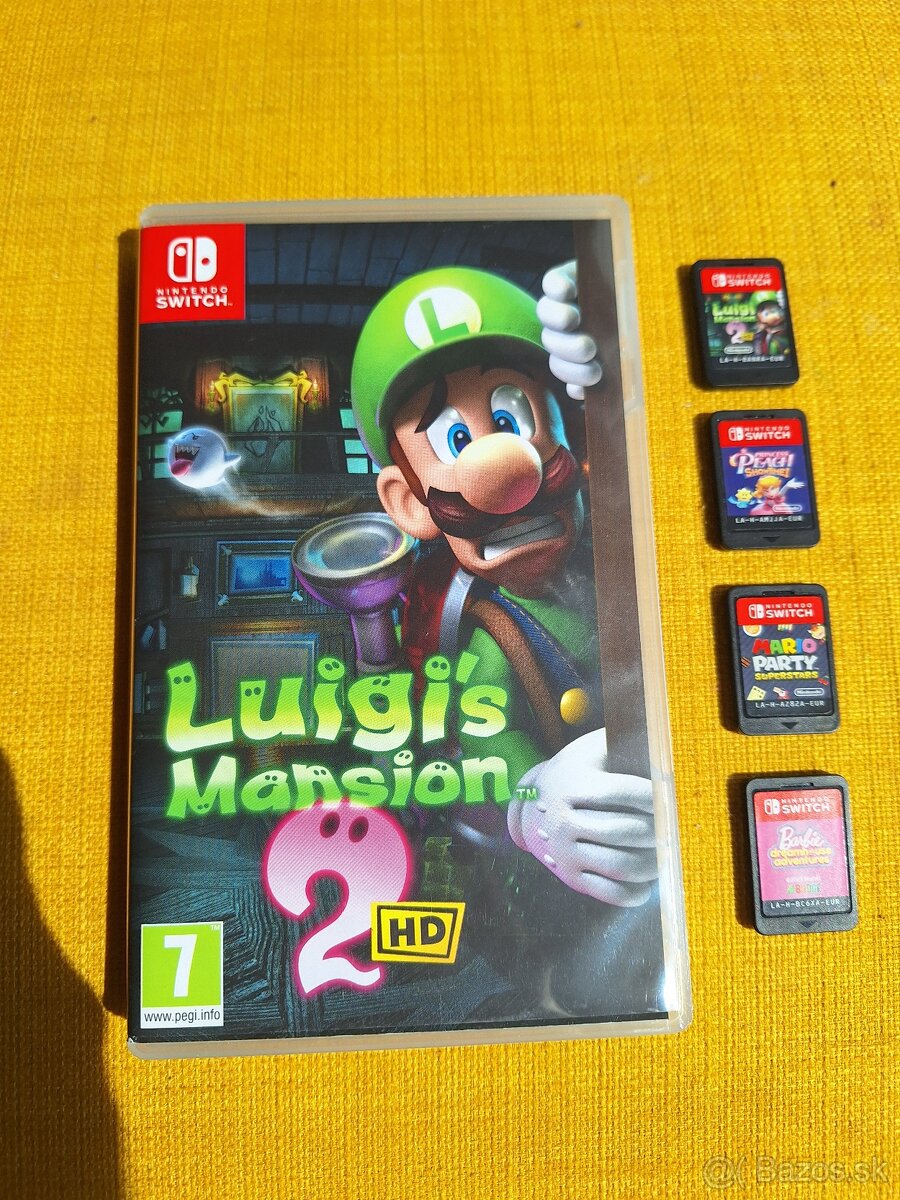 Predám hry na Nintendo Switch