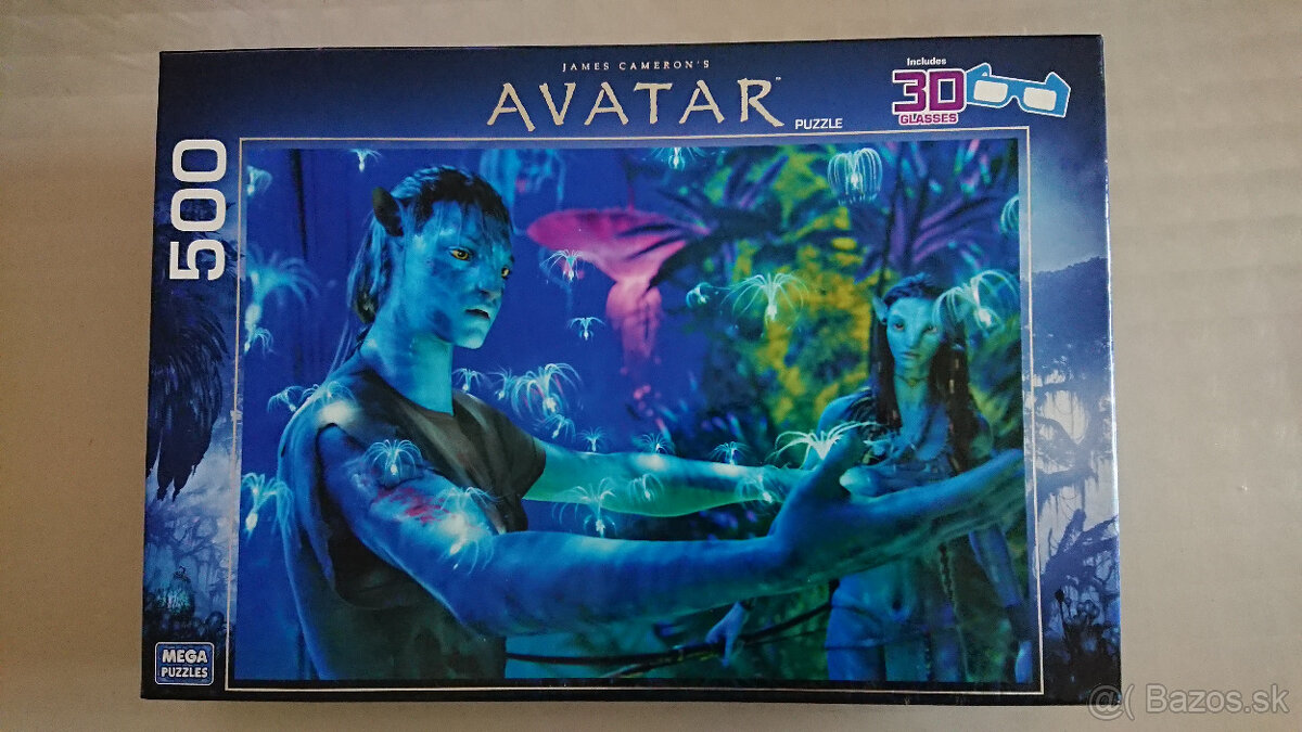 Predám Puzzle Avatar s 3D efektom (ako nové)