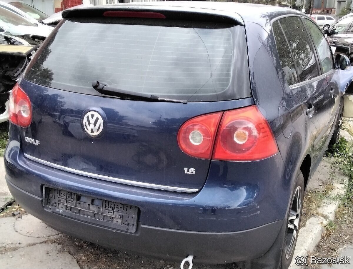 Volkswagen Golf V 1.6 2004 predám MOTOR BGU, PREVODOVKA