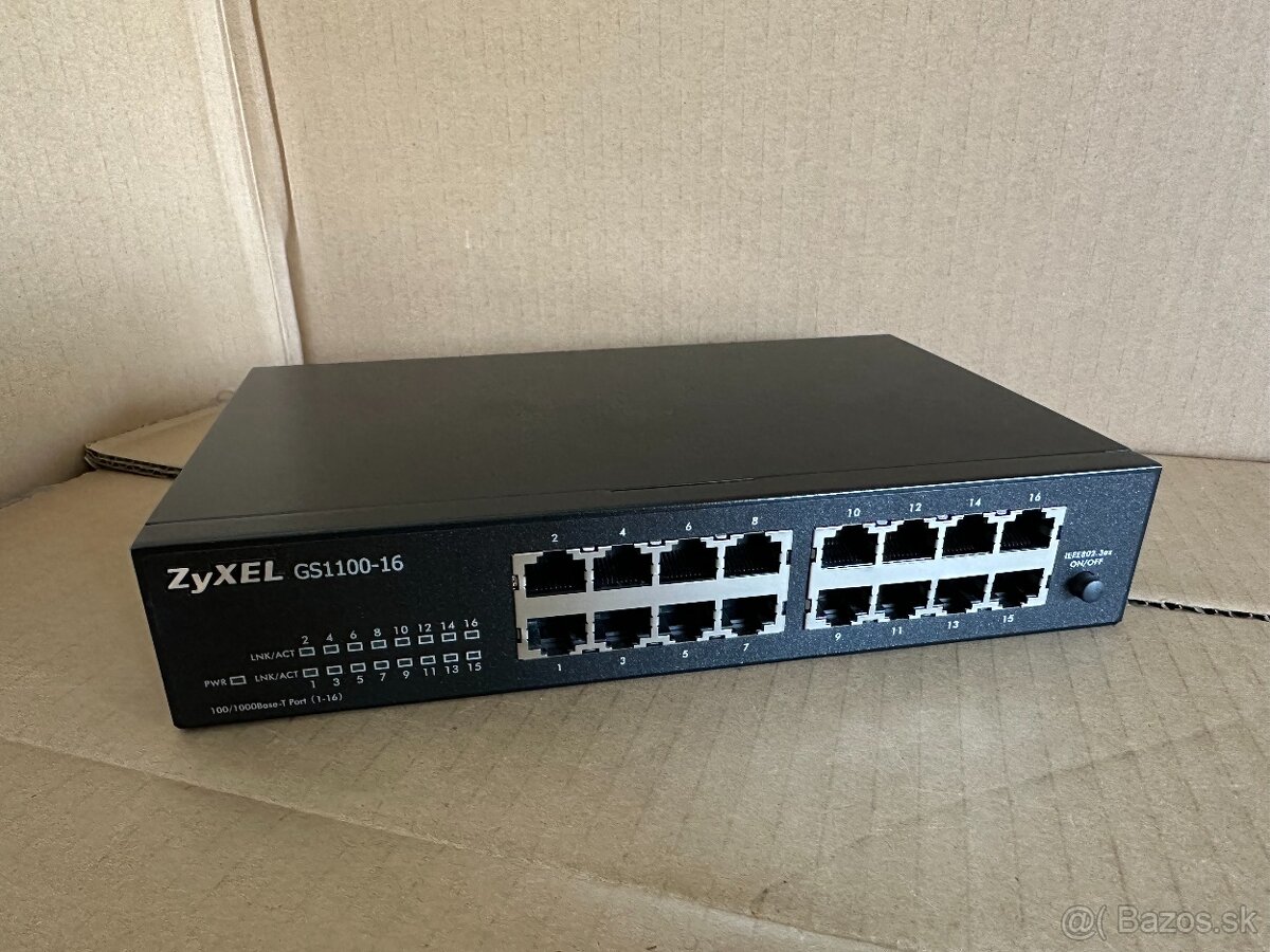ZyXEL GS1100-16 Gigabit switch