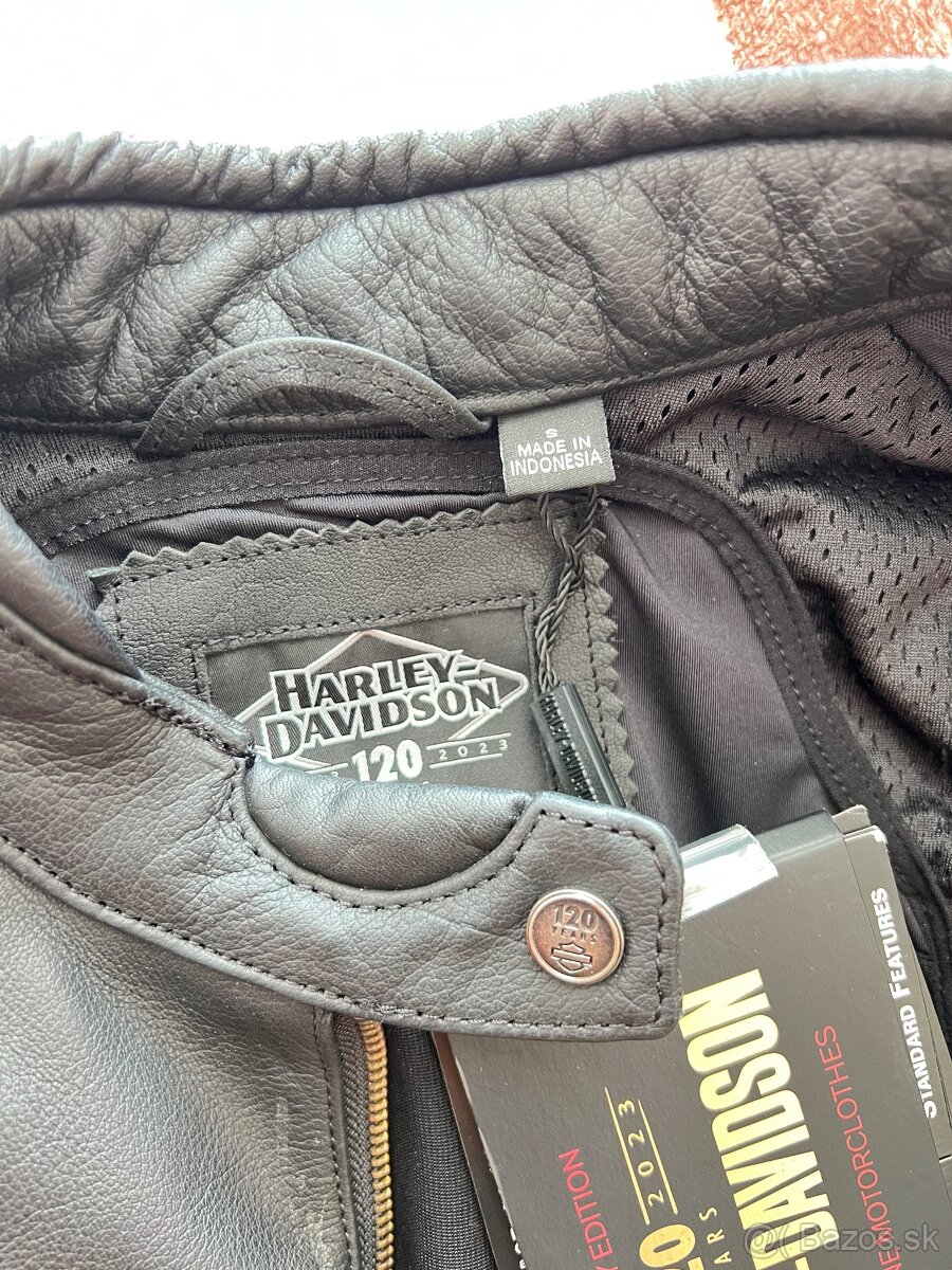 Dámska kožená bunda Harley Davidson