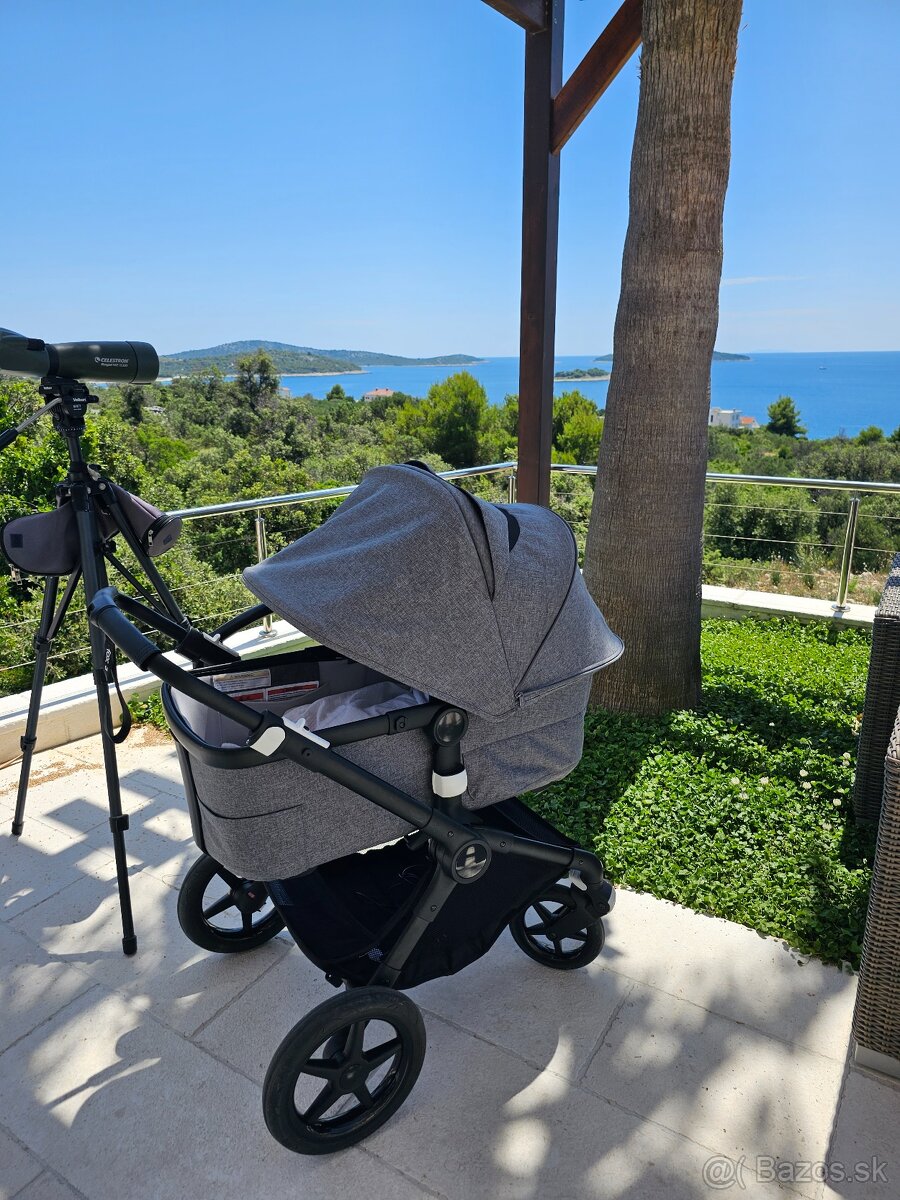 Bugaboo Fox3 vo farbe Grey melange - dvojkombinacia