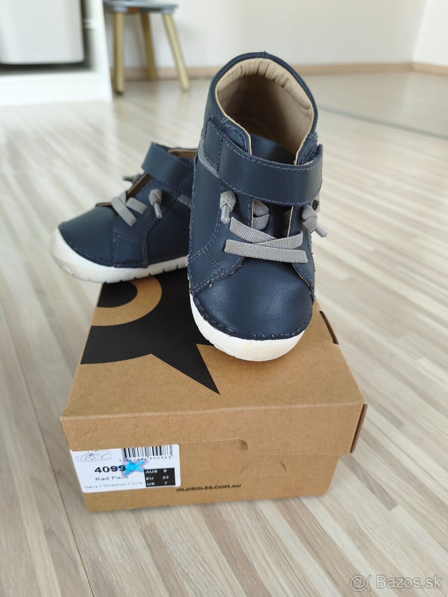 Detské barefoot topánky Old soles