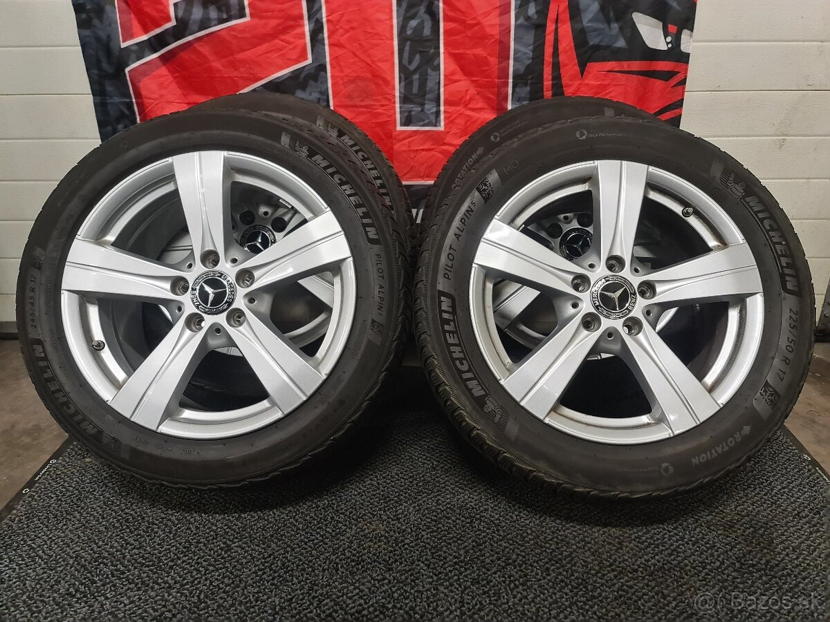 ZIMNA SADA 5X112 R17 + M.B + PNEU 245/45 R17