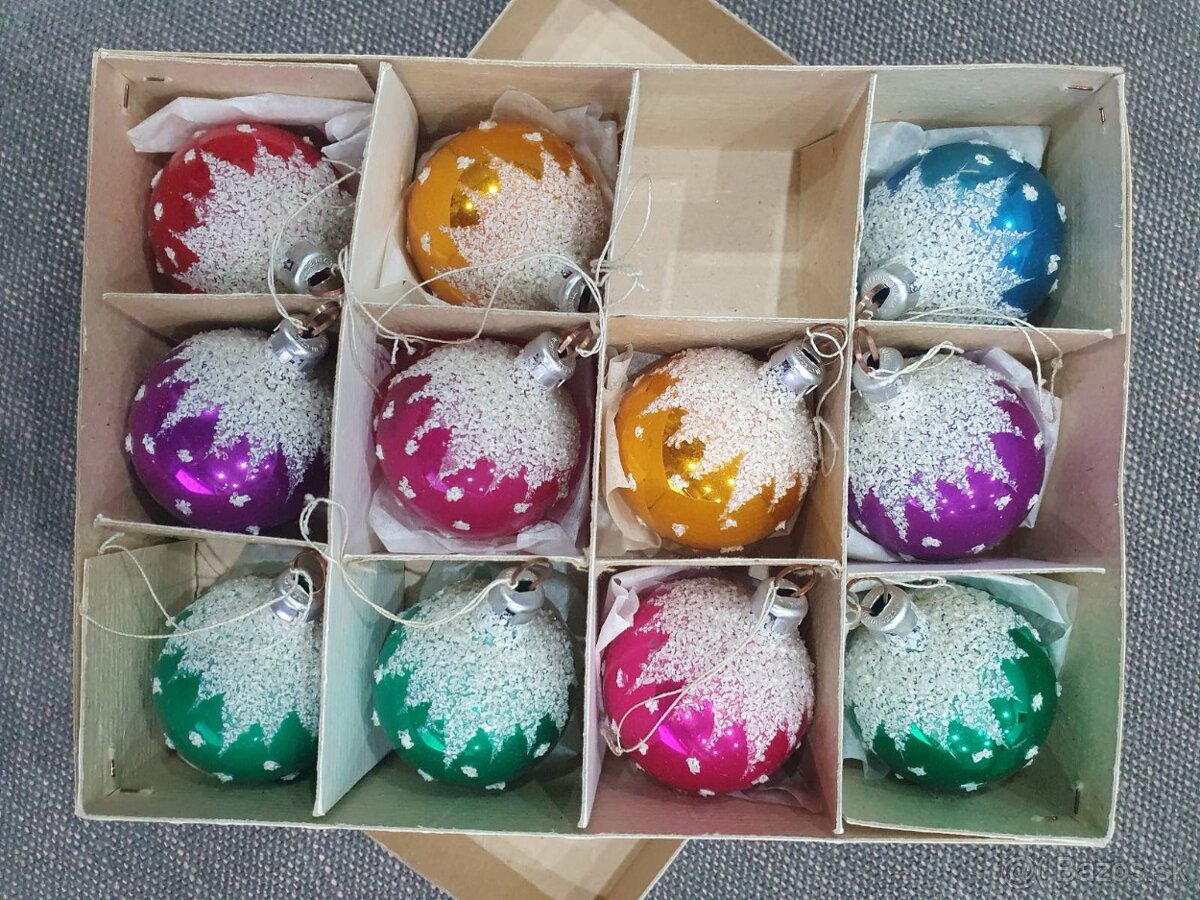 RETRO VIANOČNÉ OZDOBY