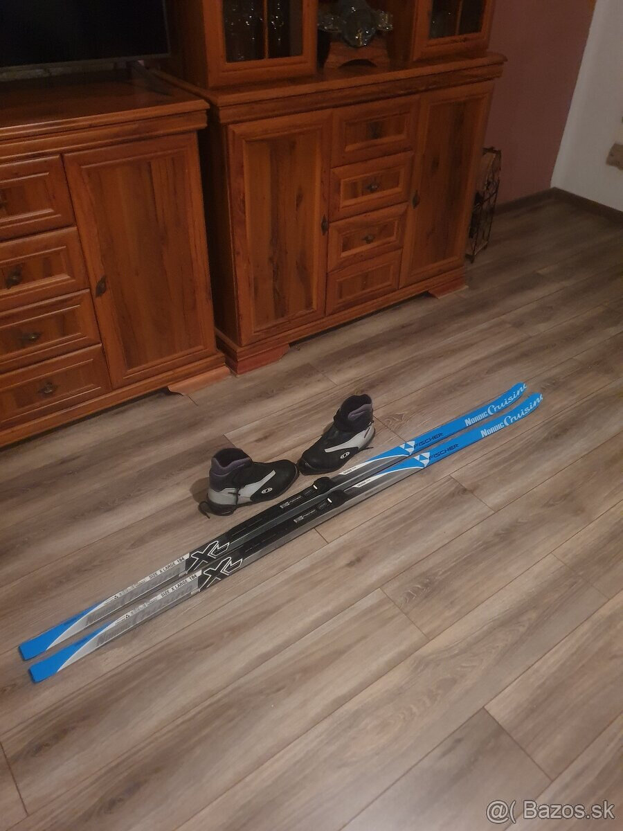 Predam bezkovy set,FISCHER,184 cm,SNS,c.43,supiny