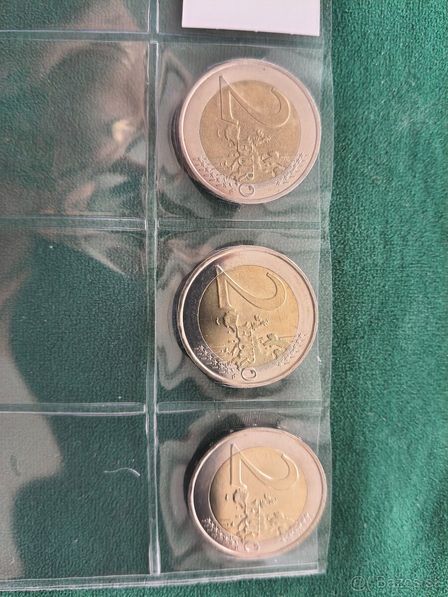 2 eurové mince Monaco